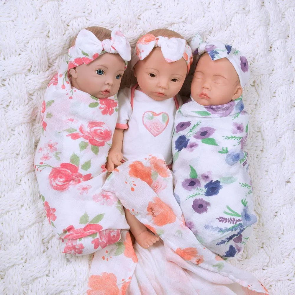 Sweet Swaddlers Triplets