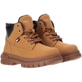 Tommy Hilfiger Ochre Lace-Up Bootie
