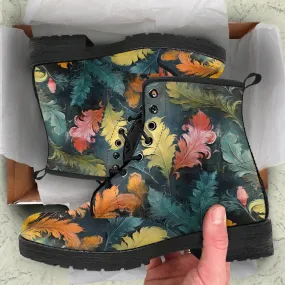 Tropical Autumn Women's Vegan Leather Boots