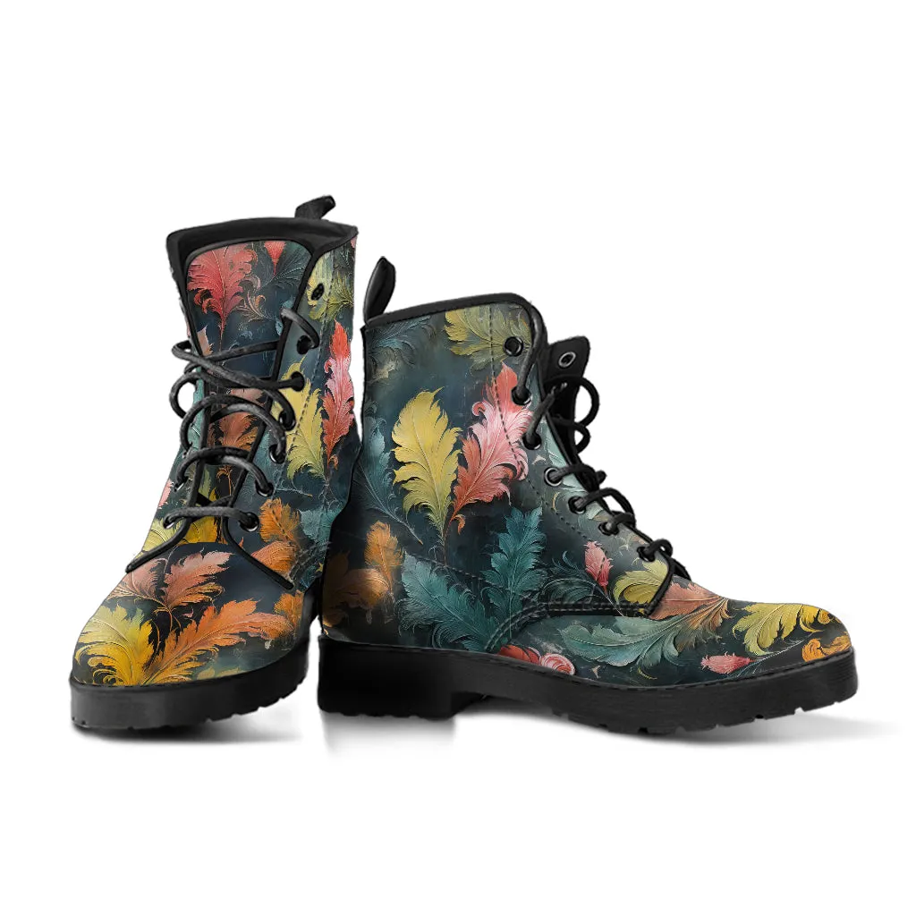 Tropical Autumn Women's Vegan Leather Boots