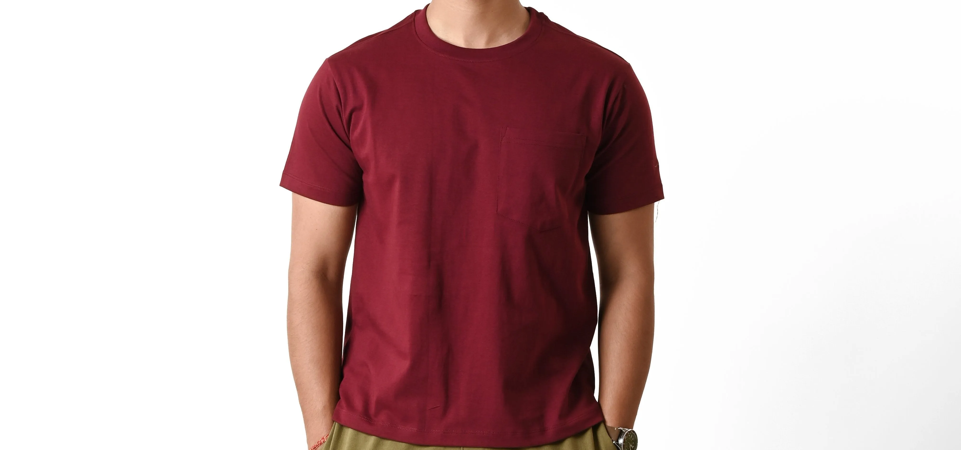 Tulum men's Pocket T-shirt (SEA BLUE)