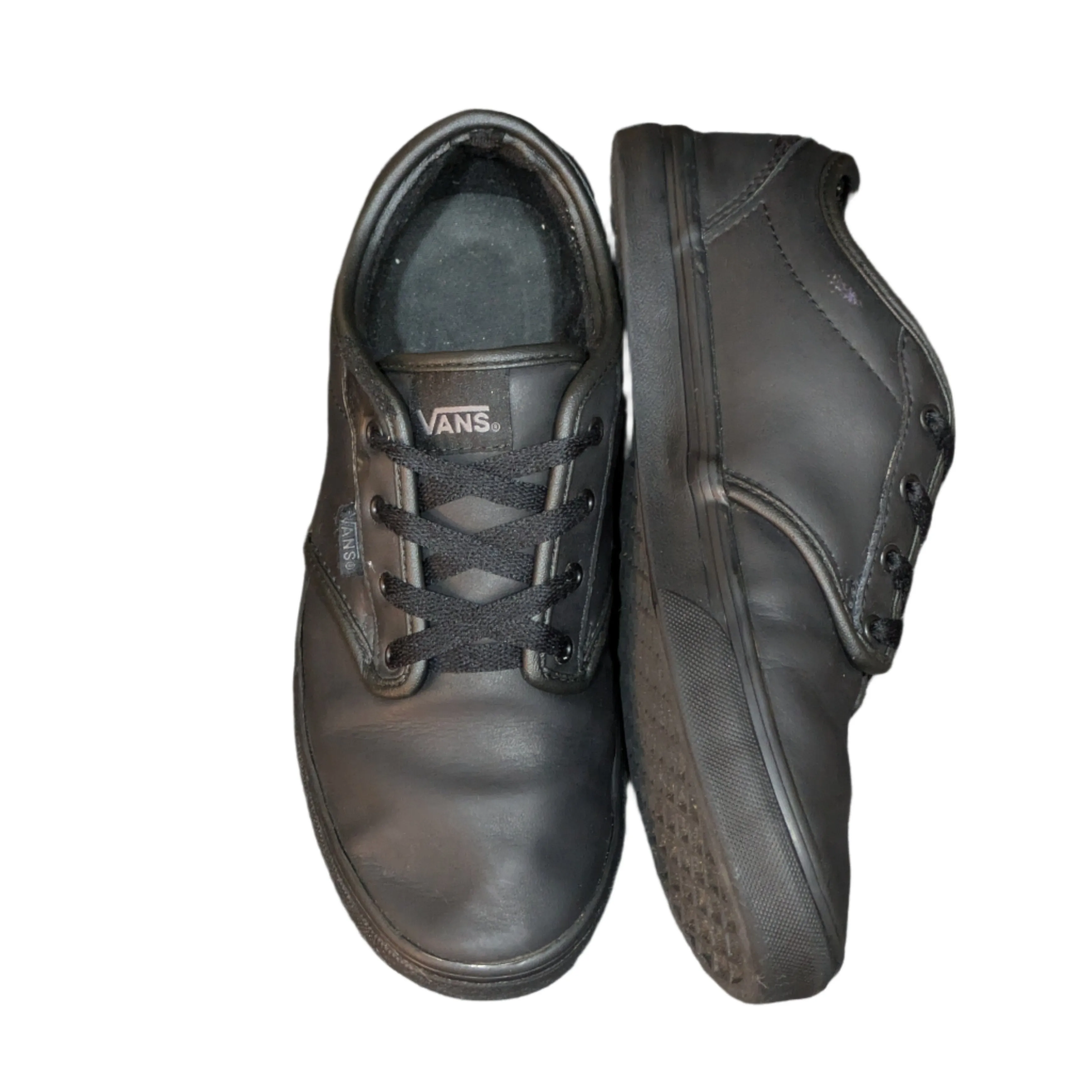 Vans Selden Tumble Leather in Black Size UK 5 / EU 38 / US 6