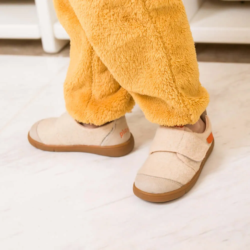 Warm Wool Fleece Indoor School Shoes