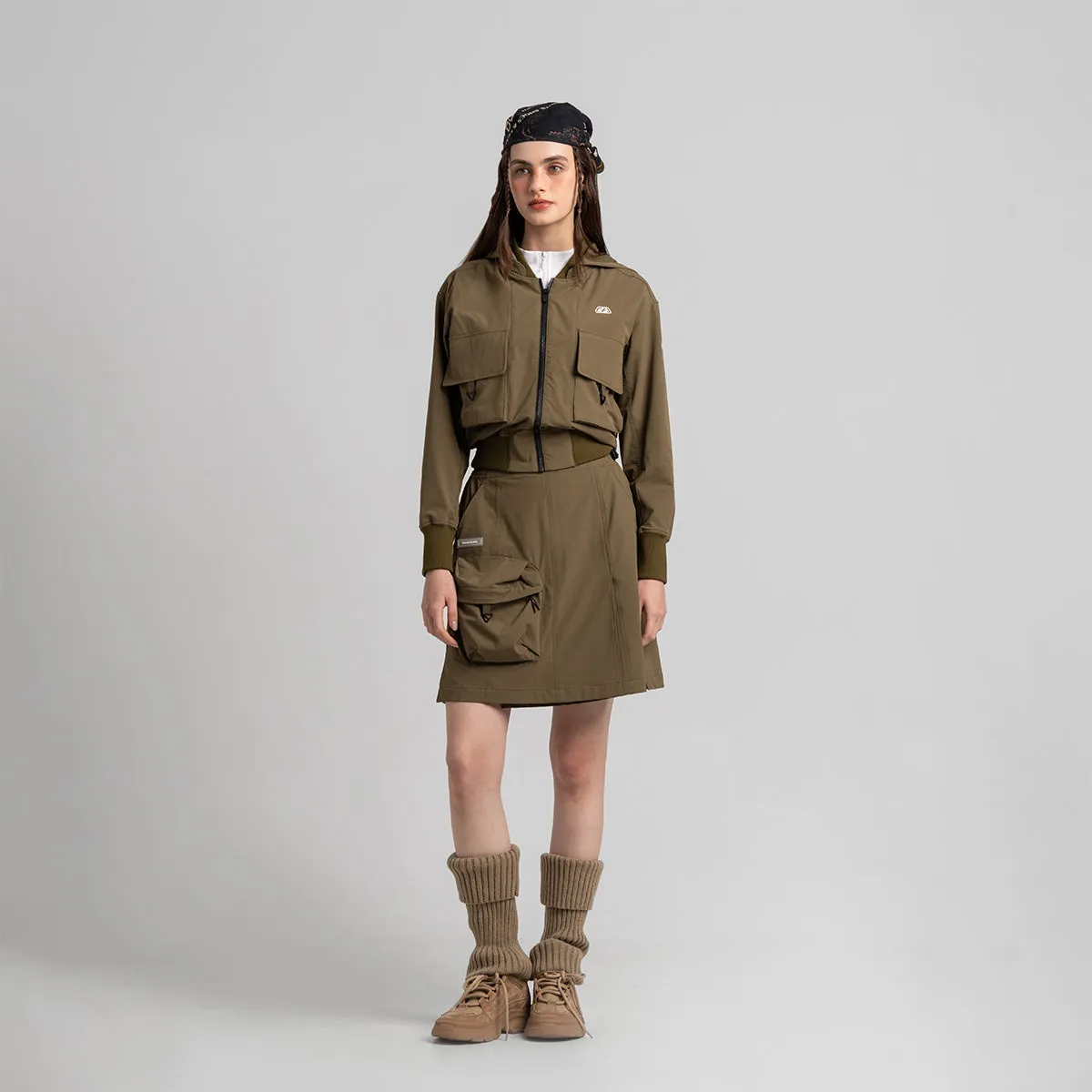 Water Resistant Functional Trendy Jacket for Women
