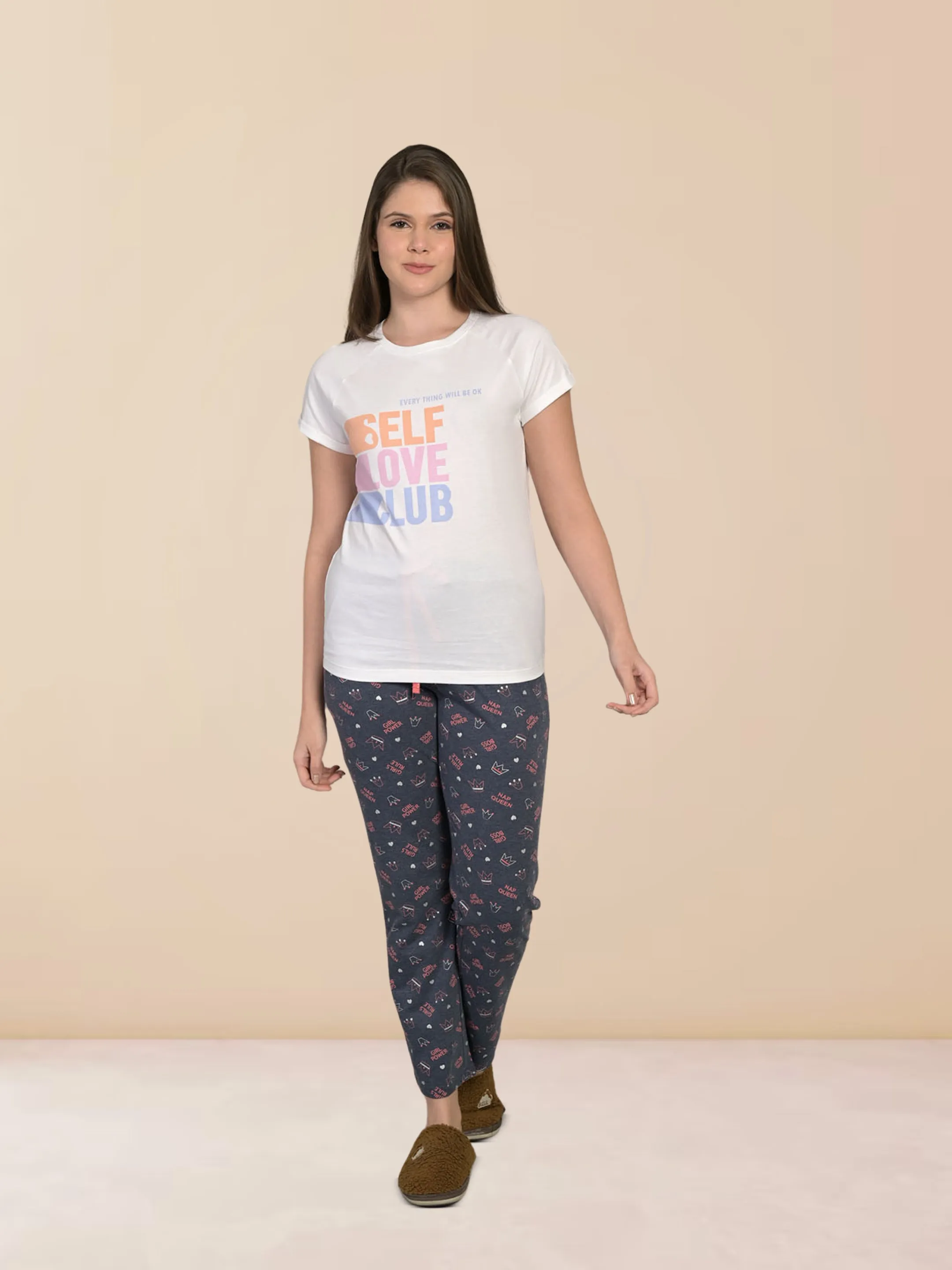 White Half Sleeve PU T-Shirt