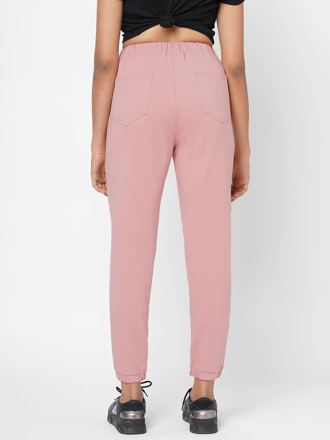 Women High-Rise Comfort Fit Athleisure Jogger