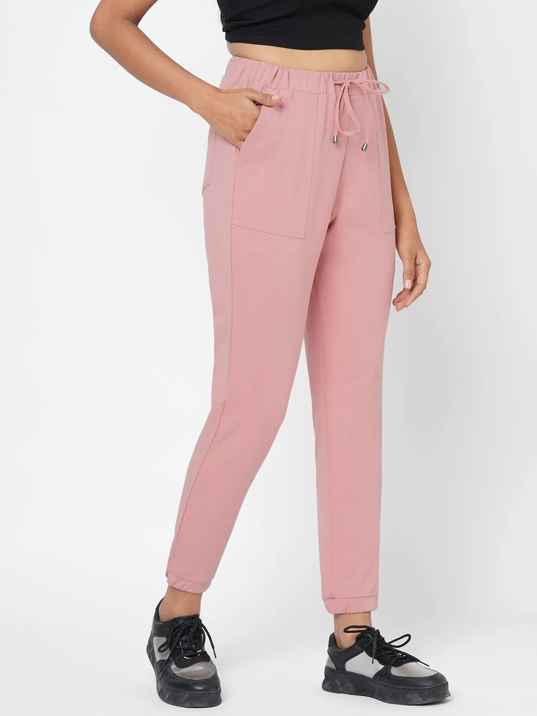Women High-Rise Comfort Fit Athleisure Jogger