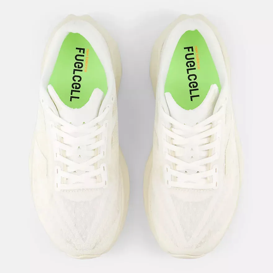 Women's FuelCell REBEL V4 White with Linen and Sea Salt