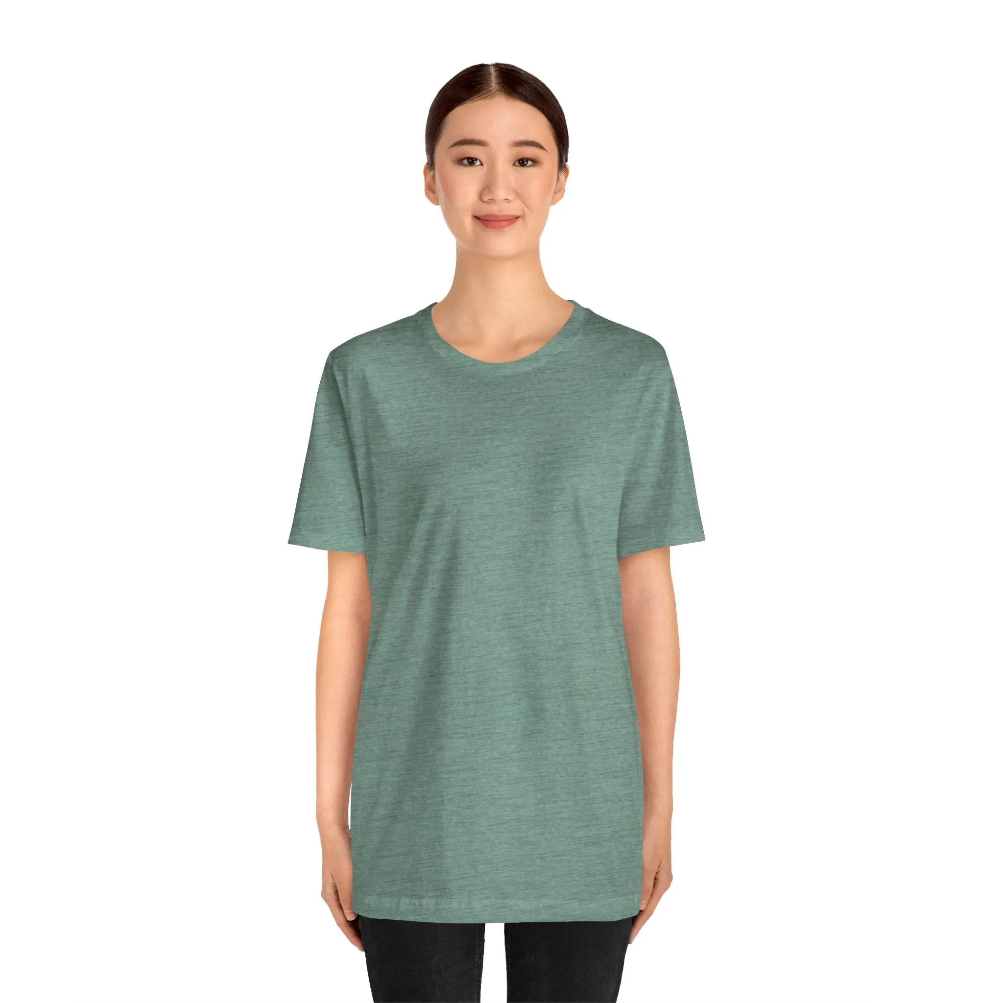 Womens Heather Dusty Blue T Shirts Premium Casual Short Sleeve Shirts Oversized Tops