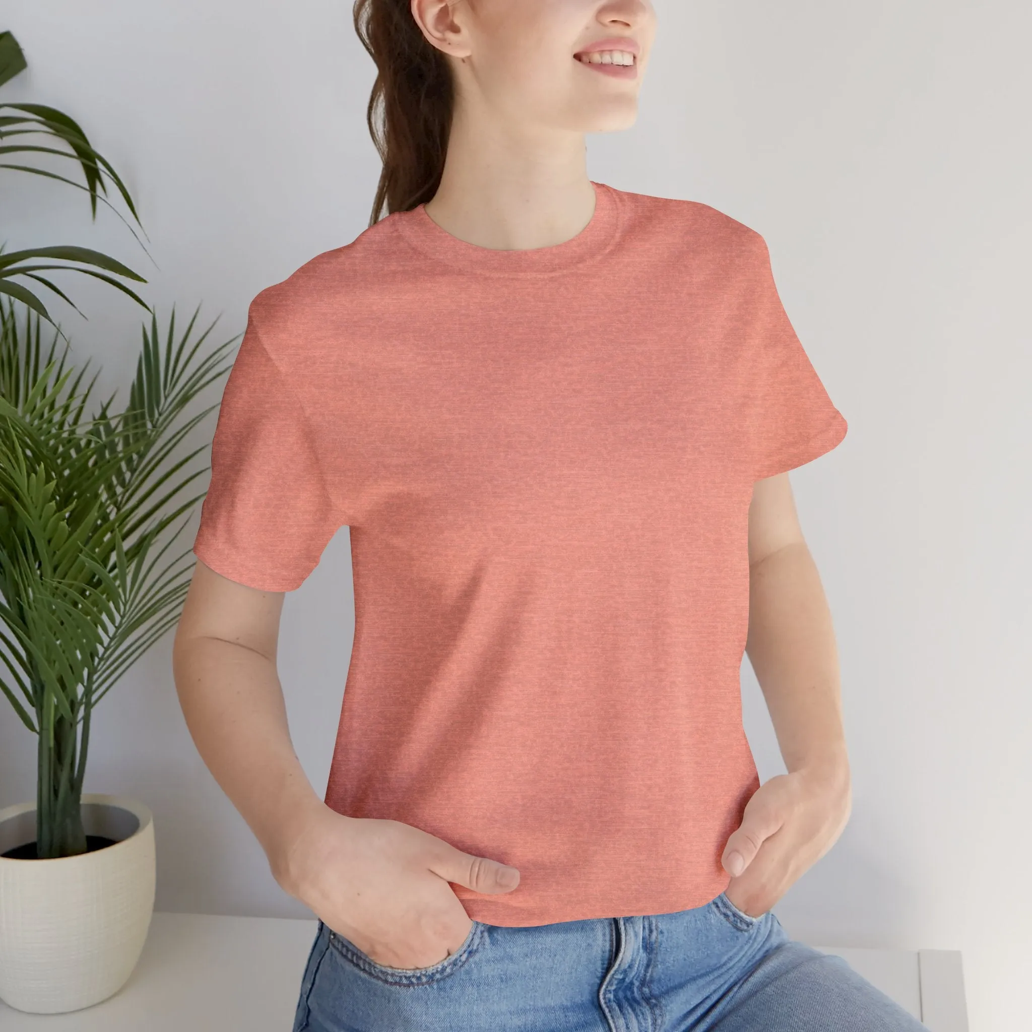 Womens Heather Sunset T Shirts Premium Casual Short Sleeve Shirts Oversized Tops