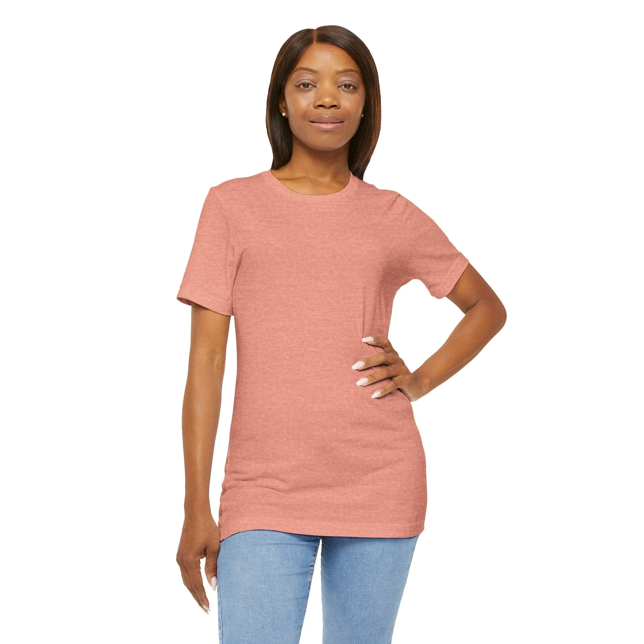 Womens Heather Sunset T Shirts Premium Casual Short Sleeve Shirts Oversized Tops