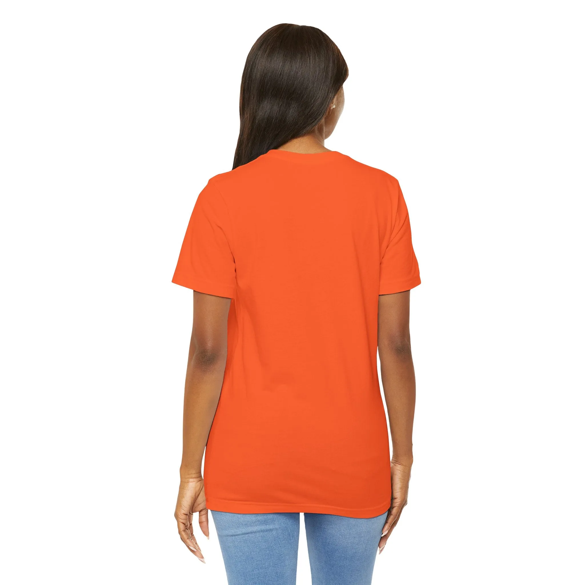 Womens Orange T Shirts Premium Casual Short Sleeve Shirts Oversized Tops