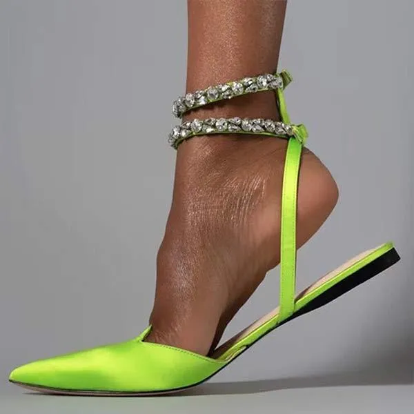 Women's Peep Toe Slingback Sandals with Back Cutout 96163794C