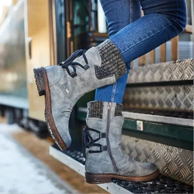Women's Stylish Flat Winter Snow Boot
