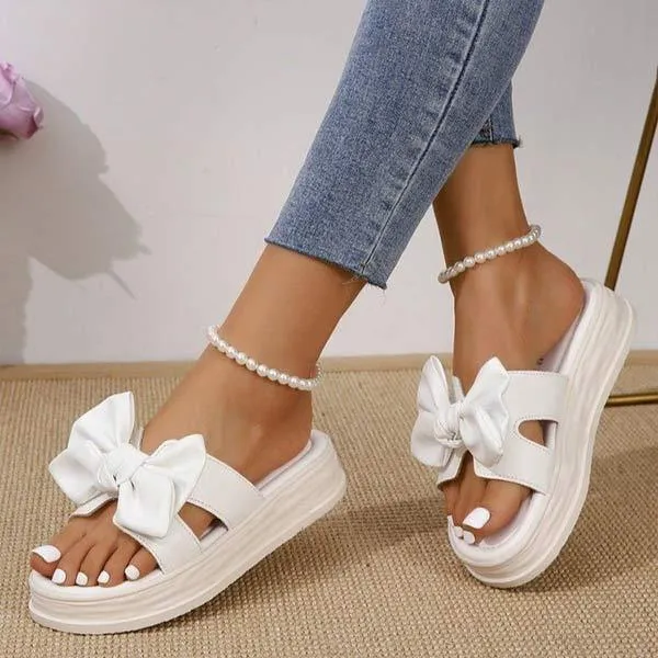 Women's Stylish Platform Slide Sandals 64482329C