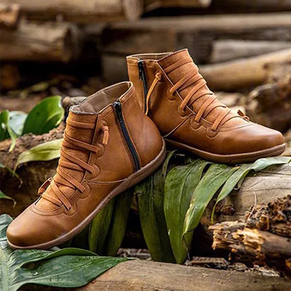 Women'S Vintage Casual Ankle Boots 66594412