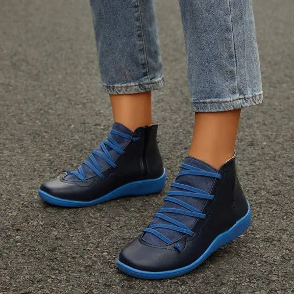 Women'S Vintage Casual Ankle Boots 66594412