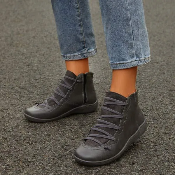 Women'S Vintage Casual Ankle Boots 66594412