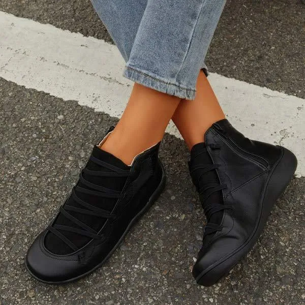 Women'S Vintage Casual Ankle Boots 66594412