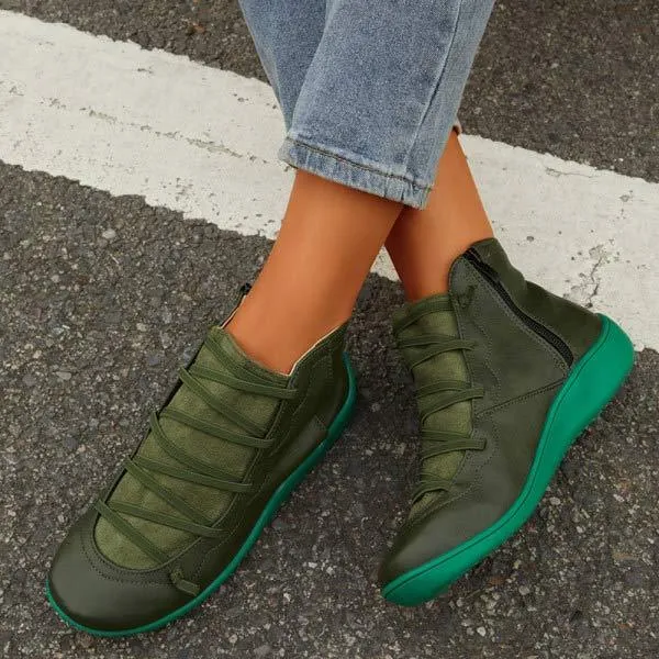 Women'S Vintage Casual Ankle Boots 66594412