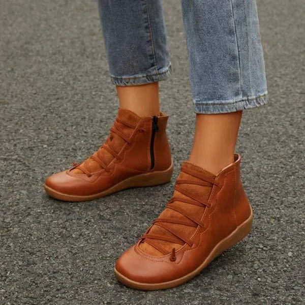 Women'S Vintage Casual Ankle Boots 66594412