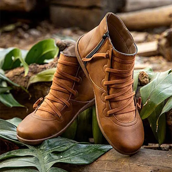 Women'S Vintage Casual Ankle Boots 66594412