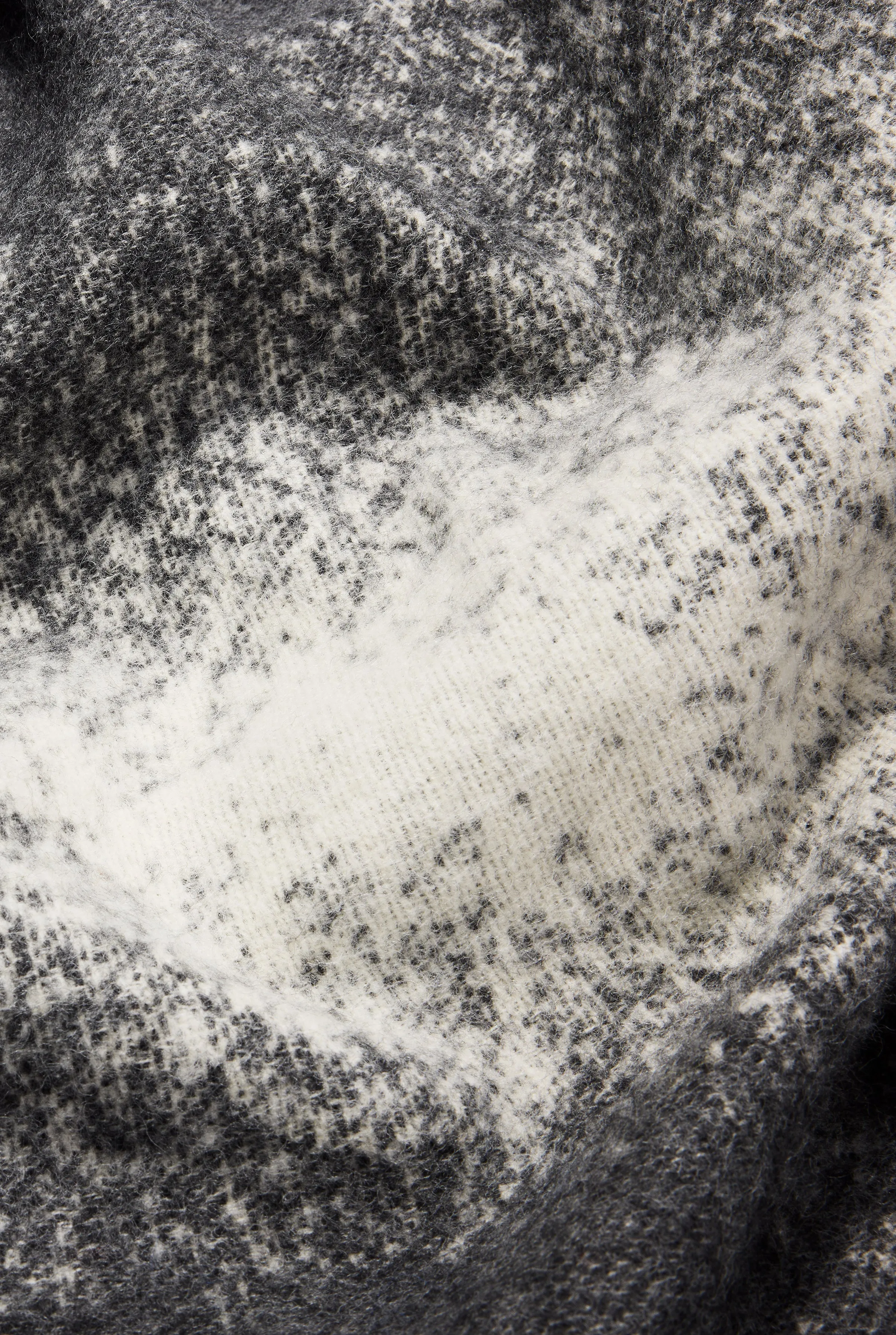 Wool Blanket "Graphite Dust" by Felix Pfäffli