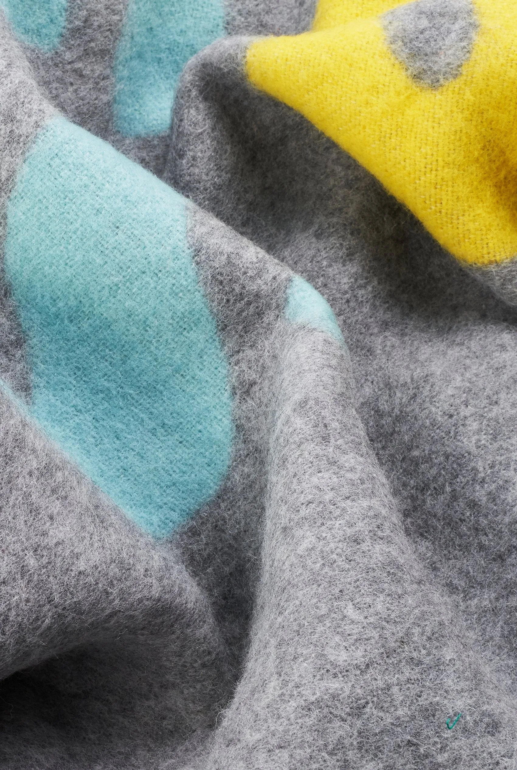 Wool Blanket "Love" by Michele Rondelli
