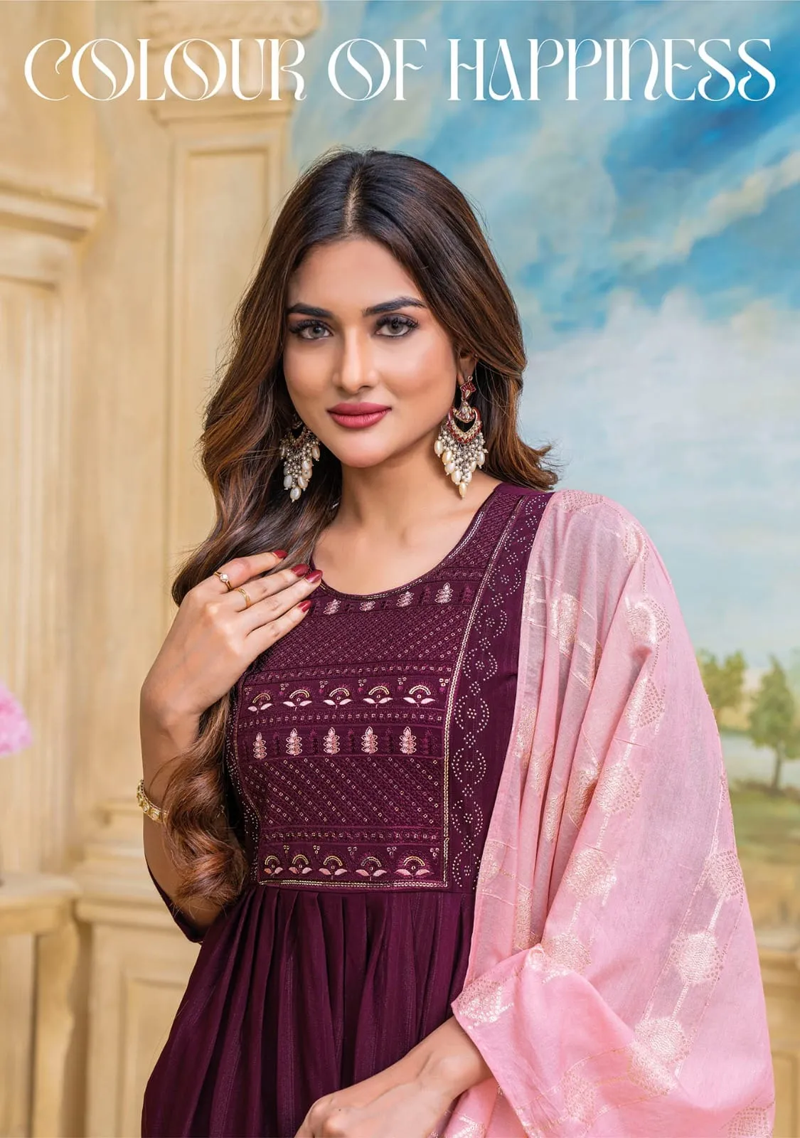 You Sheen Naira Vol 2 Heavy Nylon Kurti (975x05)