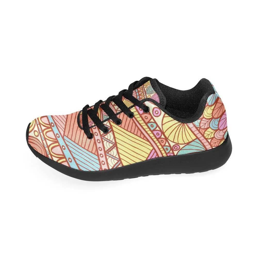 Zenzzle Ethnic pattern Women's Running shoes Casual Lightweight Athletic Sneakers US size 6-15