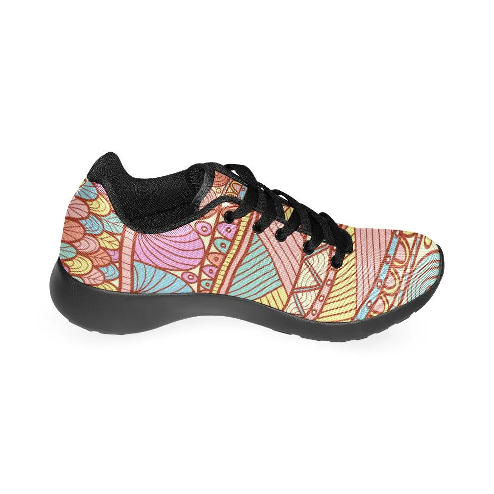 Zenzzle Ethnic pattern Women's Running shoes Casual Lightweight Athletic Sneakers US size 6-15