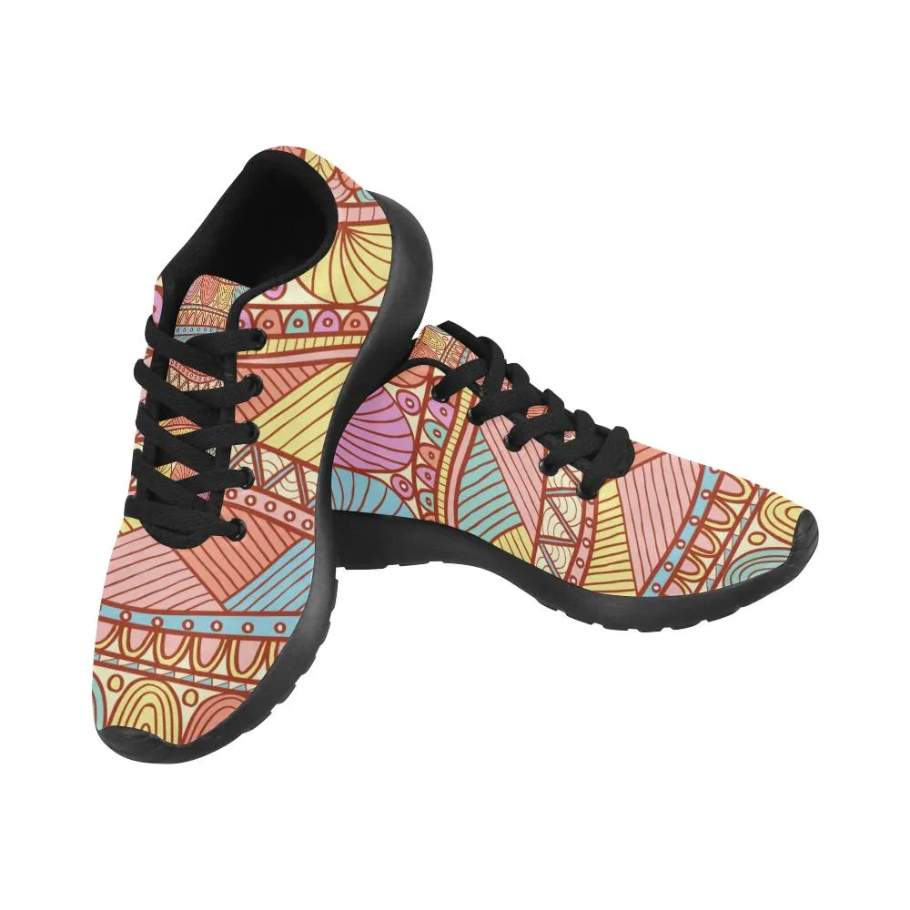 Zenzzle Ethnic pattern Women's Running shoes Casual Lightweight Athletic Sneakers US size 6-15