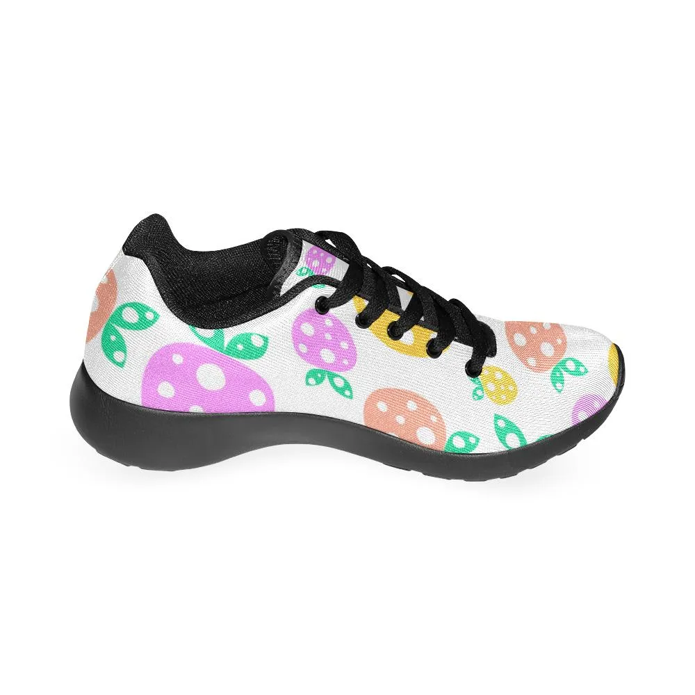 Zenzzle sweet Strawberry pattern print on Women's Running shoes Casual Lightweight Athletic Sneakers US size 6-15