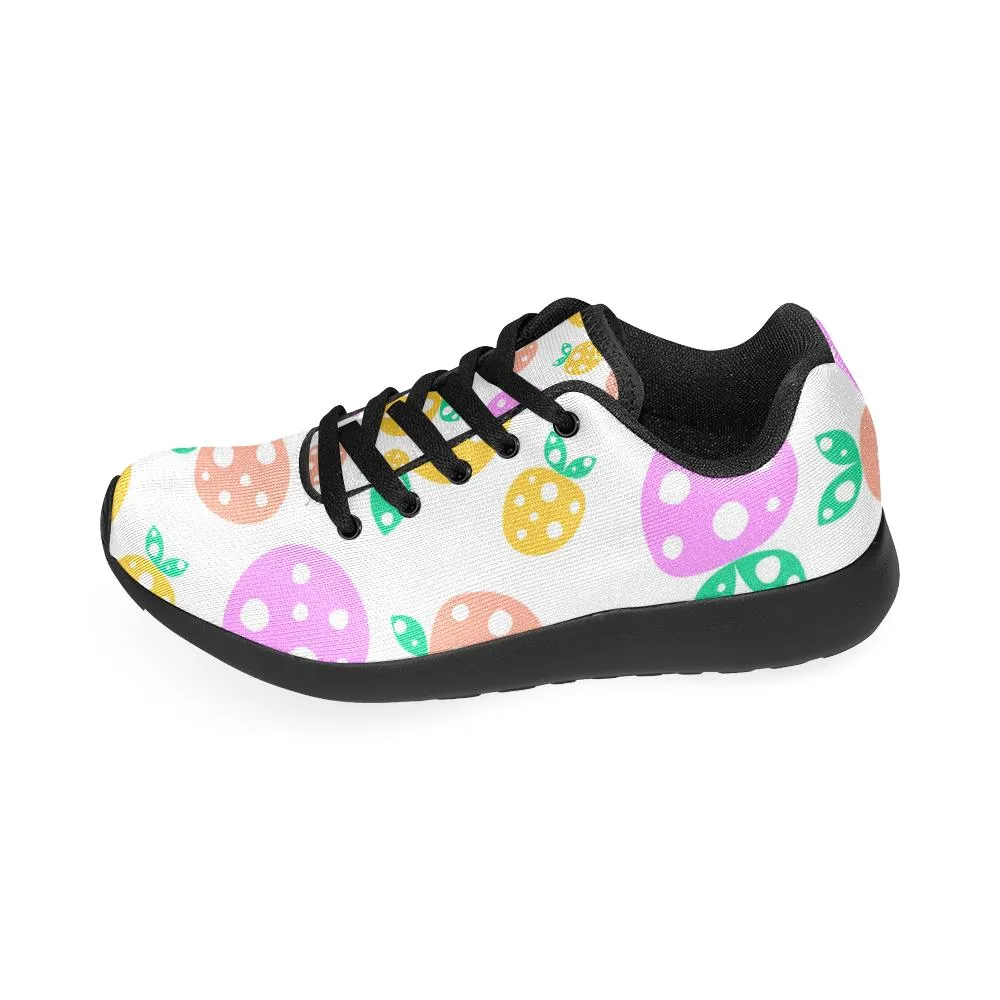 Zenzzle sweet Strawberry pattern print on Women's Running shoes Casual Lightweight Athletic Sneakers US size 6-15