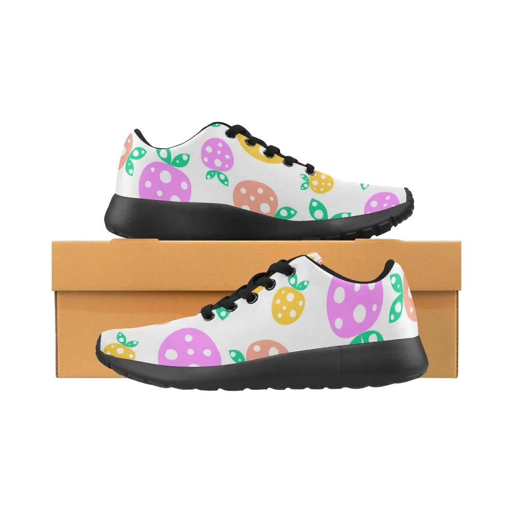 Zenzzle sweet Strawberry pattern print on Women's Running shoes Casual Lightweight Athletic Sneakers US size 6-15