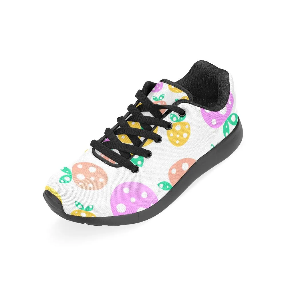 Zenzzle sweet Strawberry pattern print on Women's Running shoes Casual Lightweight Athletic Sneakers US size 6-15