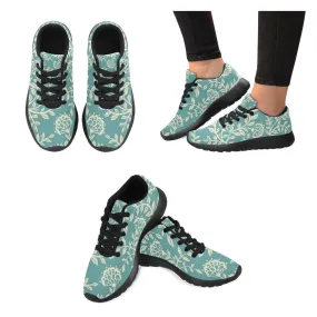 Zenzzle Vintage floral pattern print on Women's Running shoes Casual Lightweight Athletic Sneakers US size 6-15