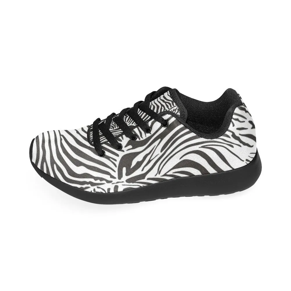 Zenzzle Zebra pattern Women's Running shoes Casual Lightweight Athletic Sneakers US size 6-15
