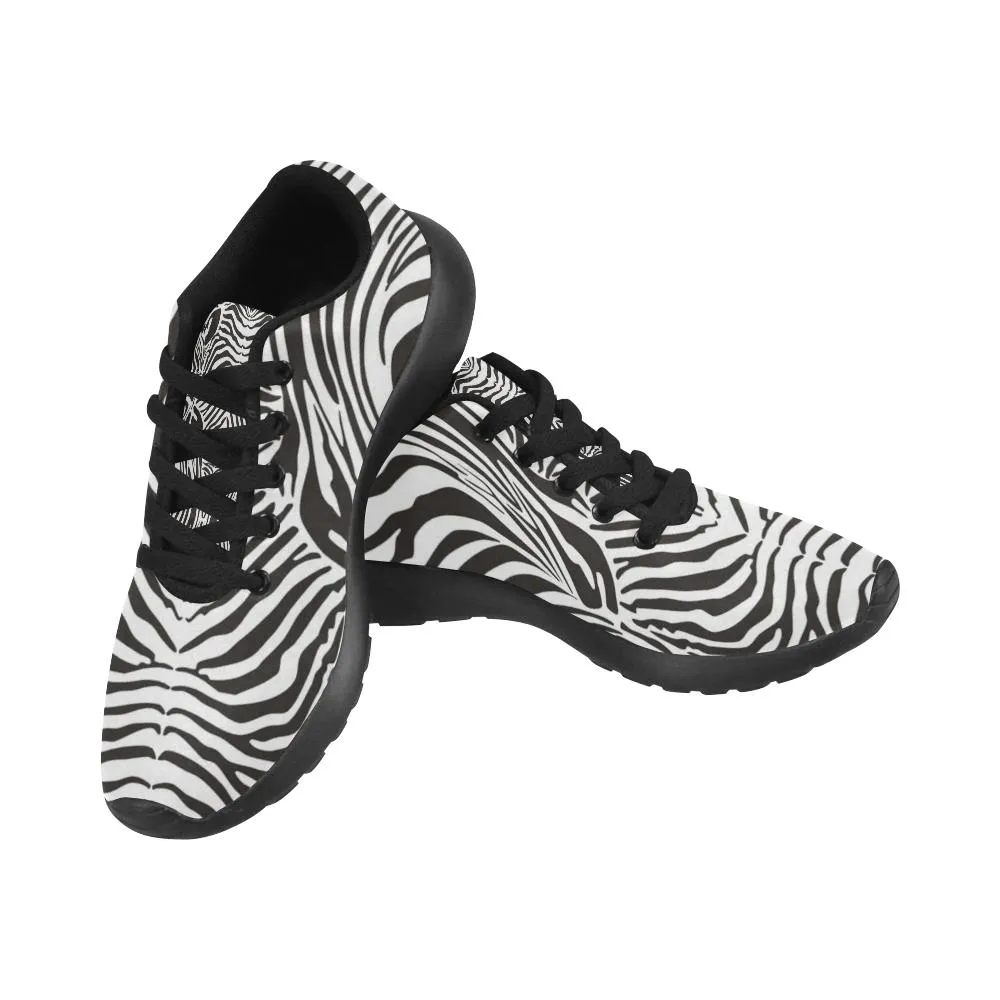Zenzzle Zebra pattern Women's Running shoes Casual Lightweight Athletic Sneakers US size 6-15