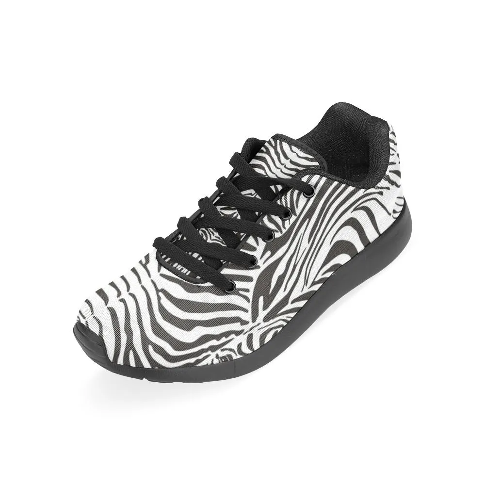 Zenzzle Zebra pattern Women's Running shoes Casual Lightweight Athletic Sneakers US size 6-15
